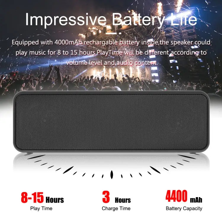 XDOBO X5 IPX6 Waterproof Portable Wireless Bluetooth Speaker Outdoor Subwoofer X5 - X5 - Apple Accessories
