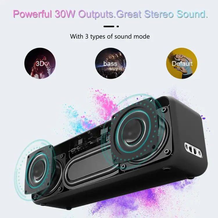 XDOBO X5 IPX6 Waterproof Portable Wireless Bluetooth Speaker Outdoor Subwoofer X5 - X5 - Apple Accessories