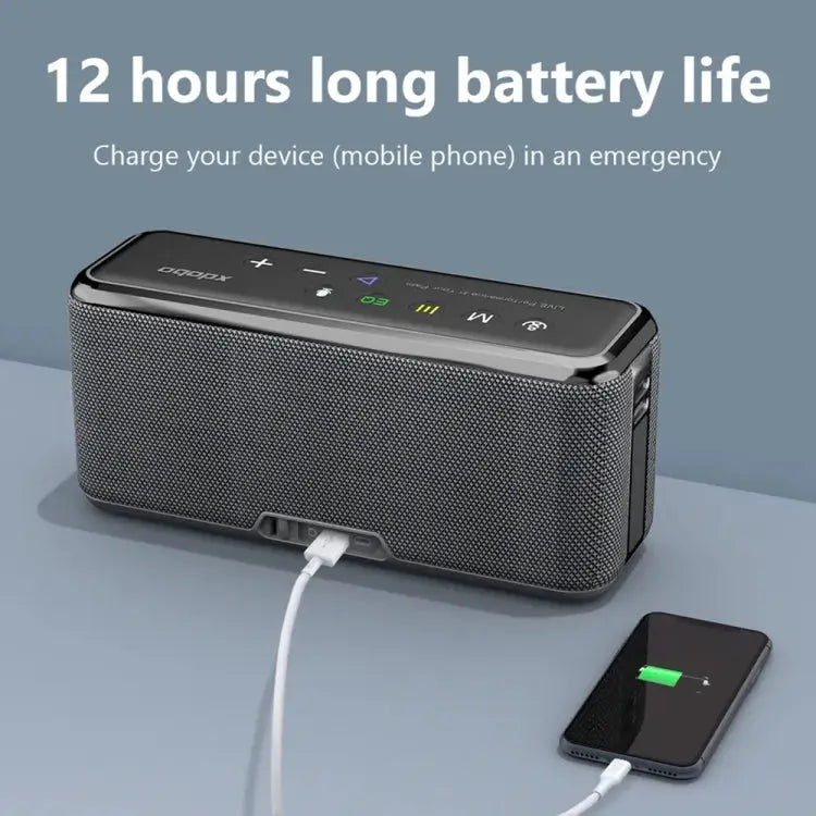XDOBO X8 Max 100W Wireless Bluetooth Speaker Outdoor Subwoofer Support TWS & TF Card & U Disk X8 Max - X8 Max - Apple