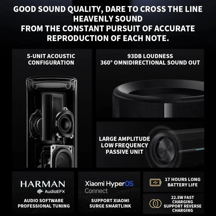 Xiaomi Bluetooth Speaker Support NFC Connection & Bluetooth Call - Apple Accessories