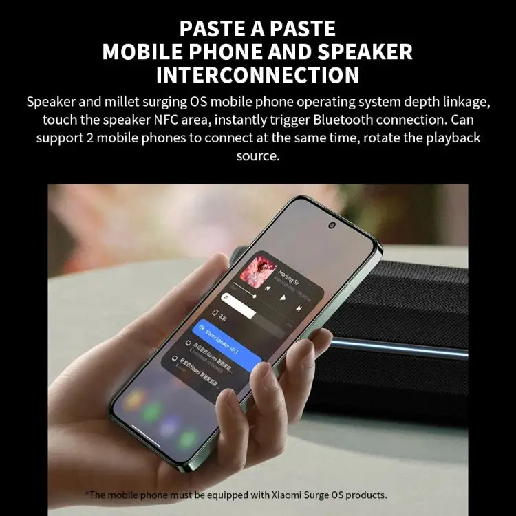 Xiaomi Bluetooth Speaker Support NFC Connection & Bluetooth Call - Apple Accessories