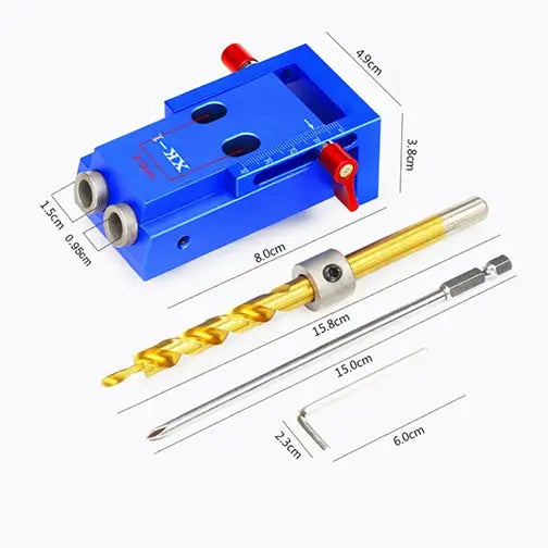 XK-1 A Aluminum Alloy Woodworking Oblique Hole Locator Woodworking Punch Tool XK-1 - XK-1