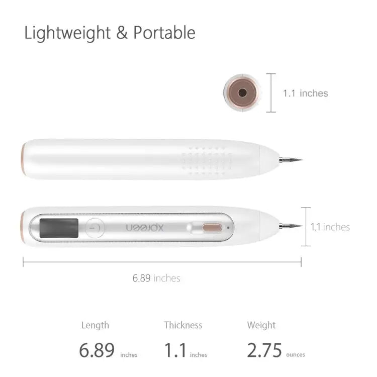 XPREEN XPRE051 Professional Wireless Rechargeable Mole Freckle Dark Spots Tattoo Wart Removal Pen Skin Tag Spot Eraser