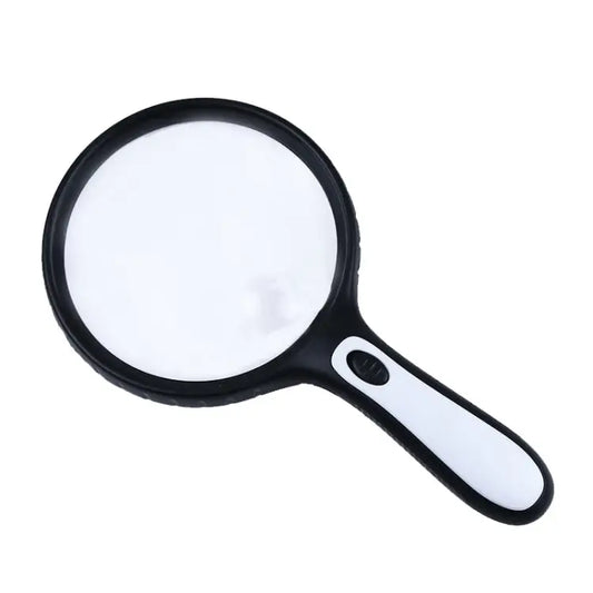 XT-4986E Handheld With Light Magnifier 10 Times Acrylic Lens Portable Magnifying Glass XT-4986E - XT-4986E