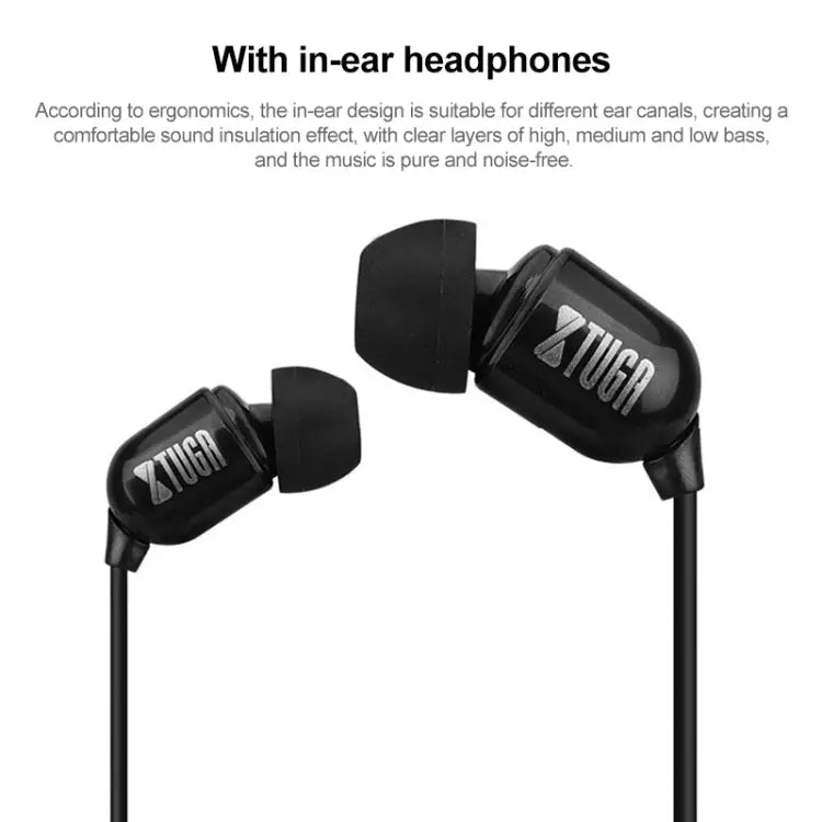 XTUGA IEM1200 Wireless Receiver Bodypack Stage Singer Ear Monitor System - Receiver Bodypack