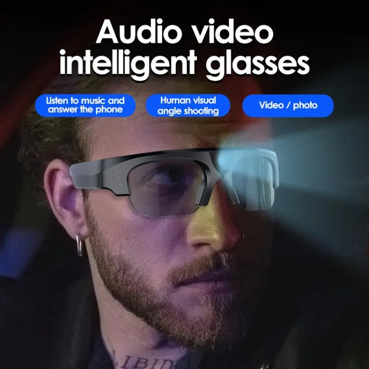XV16 Anti-blue Light Cycling Wireless DV Sports BT Headset Audio Smart Glasses XV16 - XV16