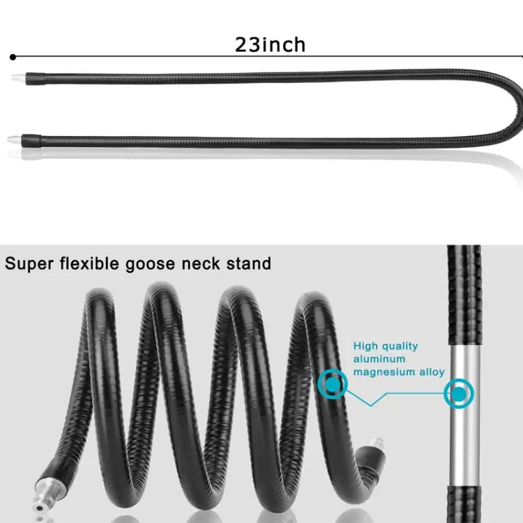 XWJ-1802D Magnetic Universal Tablet & Cell Phone Holder Lazy Hanging on Neck Bracket Mobile Phone Stand 360 Degree