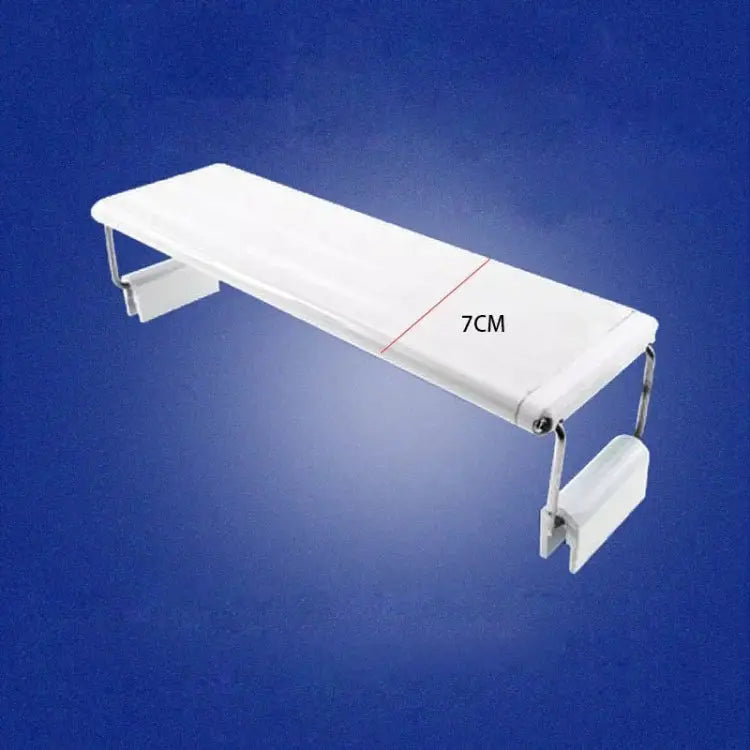 XY-60K Three Rows Aquarium Glass Fish Tank LED Aquatic Bracket Lamp US Plug XY-60K Three Rows