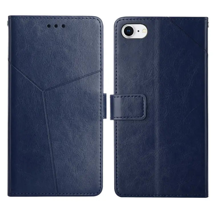 Y Stitching Horizontal Flip Leather Phone Case with Holder & Card Slots & Wallet & Photo Frame For iPhone 13 mini