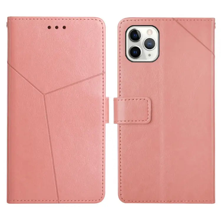Y Stitching Horizontal Flip Leather Phone Case with Holder & Card Slots & Wallet & Photo Frame For iPhone 12 mini