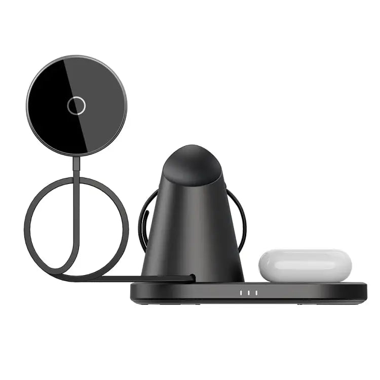 Y05 3 in 1 15W Telescopic Magnetic Wireless Charger for Mobile Phones / Apple Watches / AirPods - Y05