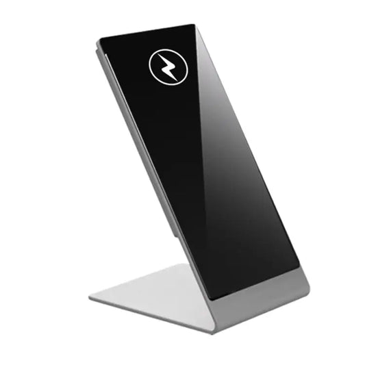 Y13 15W Magnetic Wireless Mobile Phone Holder Charger for iPhone - Silver