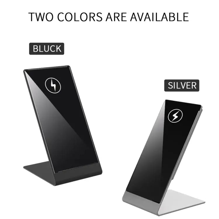 Y13 15W Magnetic Wireless Mobile Phone Holder Charger for iPhone - Silver