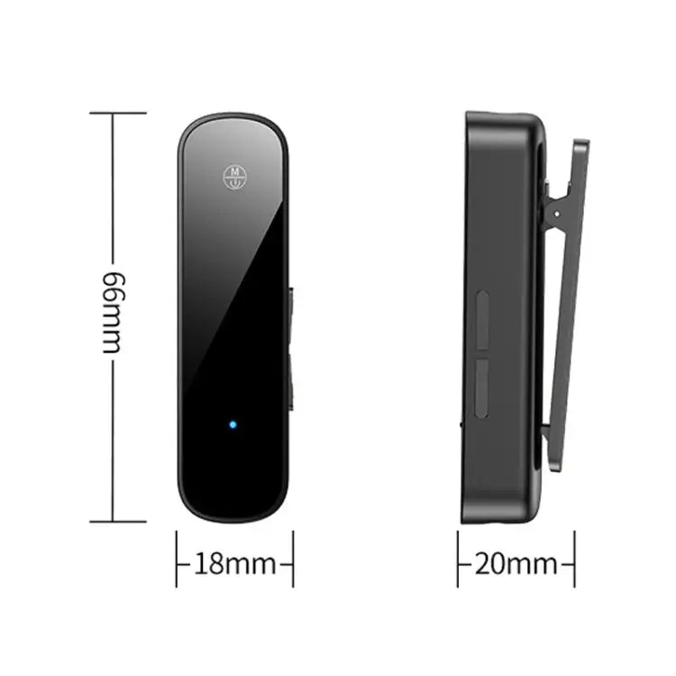 Y2 HiFi Bluetooth 5.3 Audio Receiver Lavalier 3.5mm Audio Call Converter Support TF Card Playback Y2 - Y2