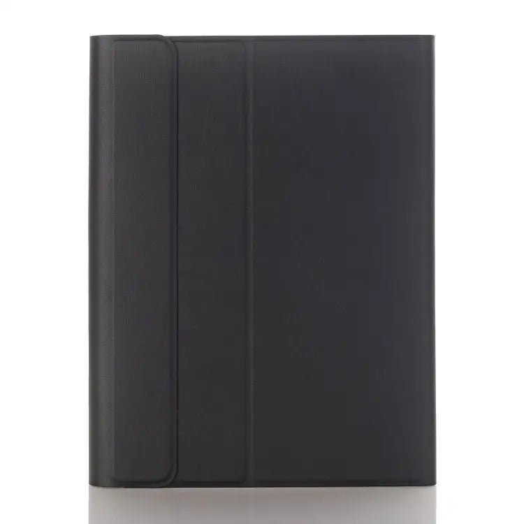 YA098B Detachable Lambskin Texture Round Keycap Bluetooth Keyboard Leather Case with Pen Slot & Stand For iPad Air 5