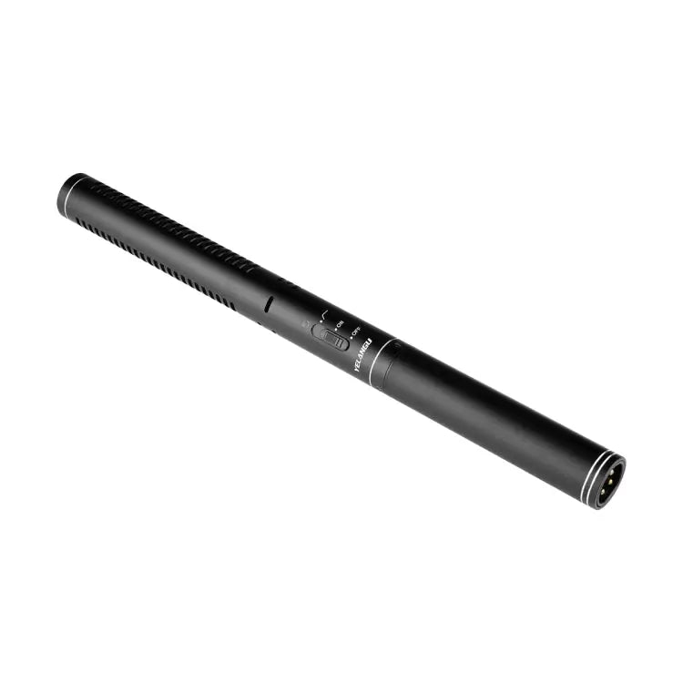 YELANGU YLG9933A MIC07 Professional Interview Condenser Video Shotgun Microphone with 6.5mm Audio Adapter & 3.5mm RXL