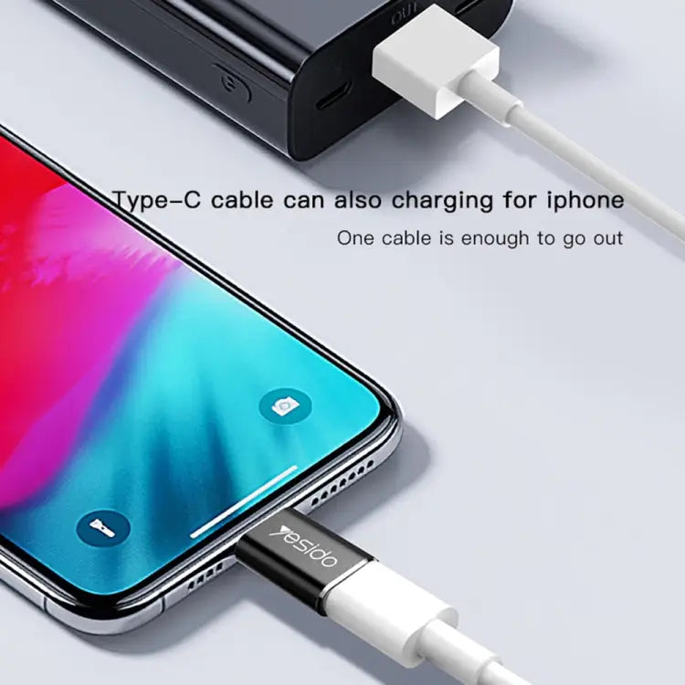 Yesido GS03 8 Pin to Type-C Charging Adapter