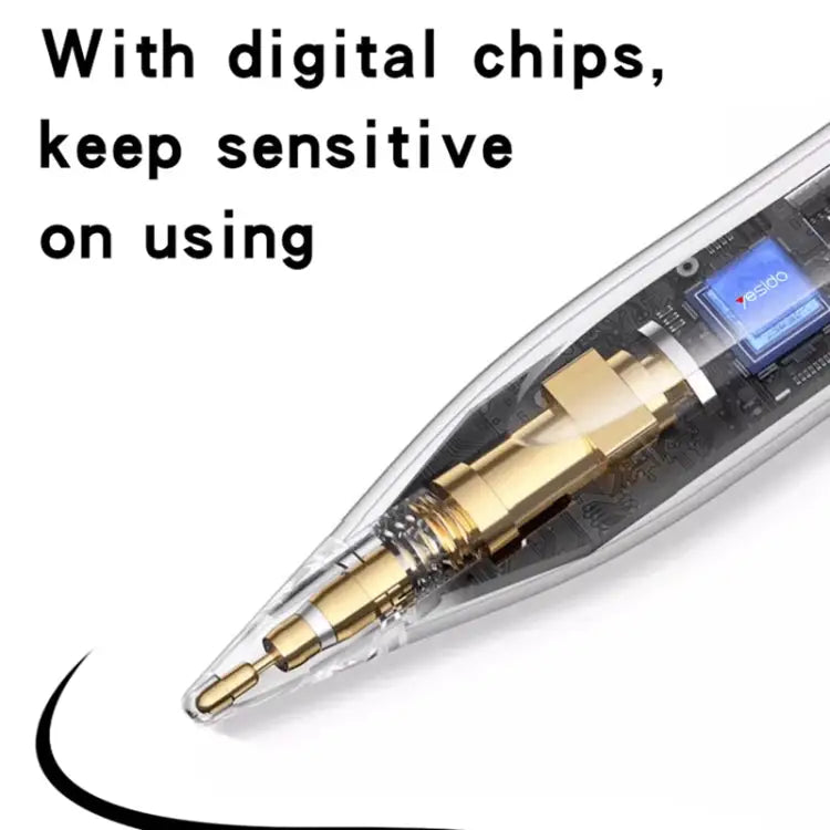 Yesido ST15 Anti-mistouch Magnetic Adhesive Active Universal Capacitive Stylus Pen ST15 - ST15 - Apple Accessories