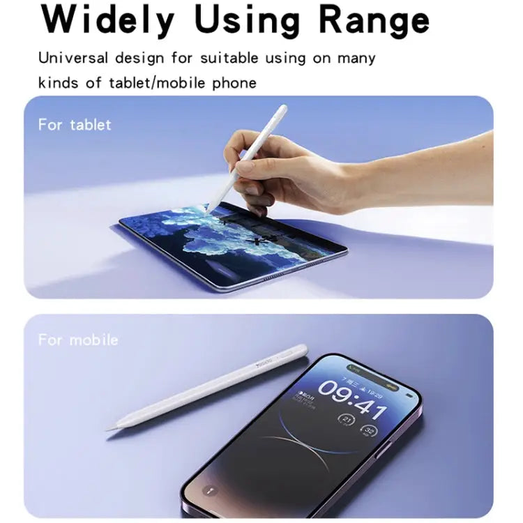 Yesido ST15 Anti-mistouch Magnetic Adhesive Active Universal Capacitive Stylus Pen ST15 - ST15 - Apple Accessories