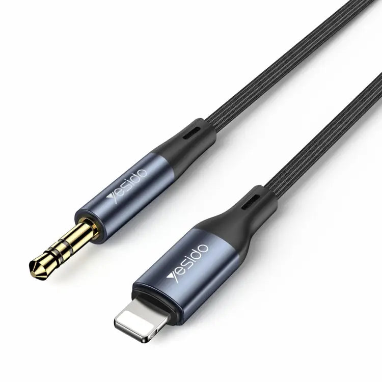 Yesido YAU35 8 Pin to 3.5mm AUX Audio Adapter Cable - YAU35