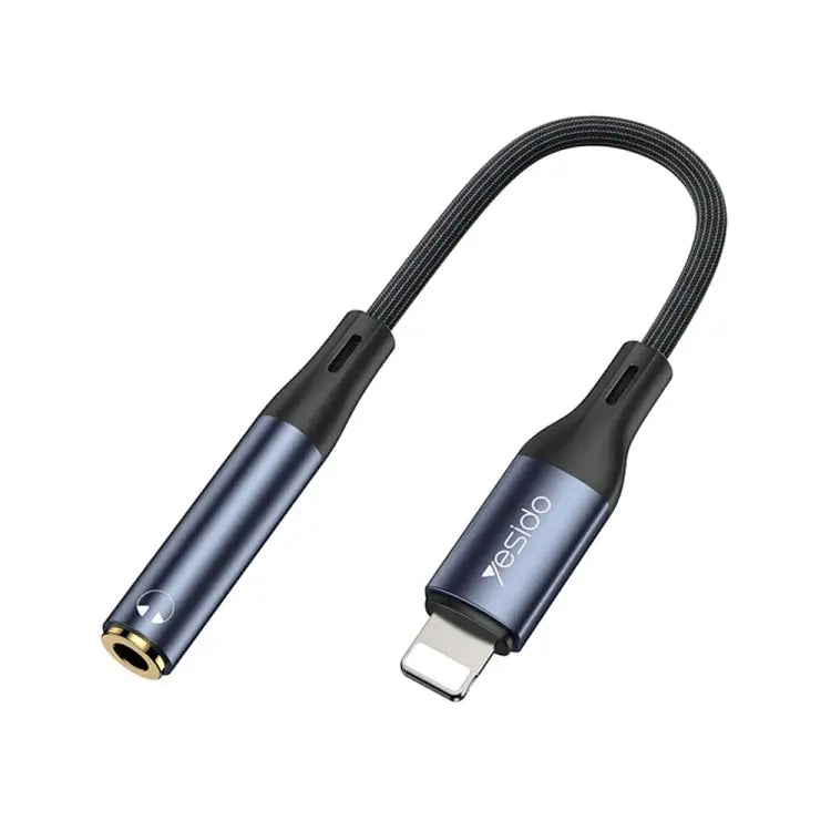Yesido YAU37 8 Pin to 3.5mm Female Audio Adapter - YAU37