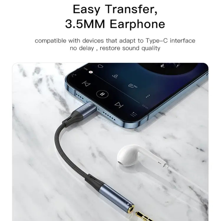 Yesido YAU37 8 Pin to 3.5mm Female Audio Adapter - YAU37