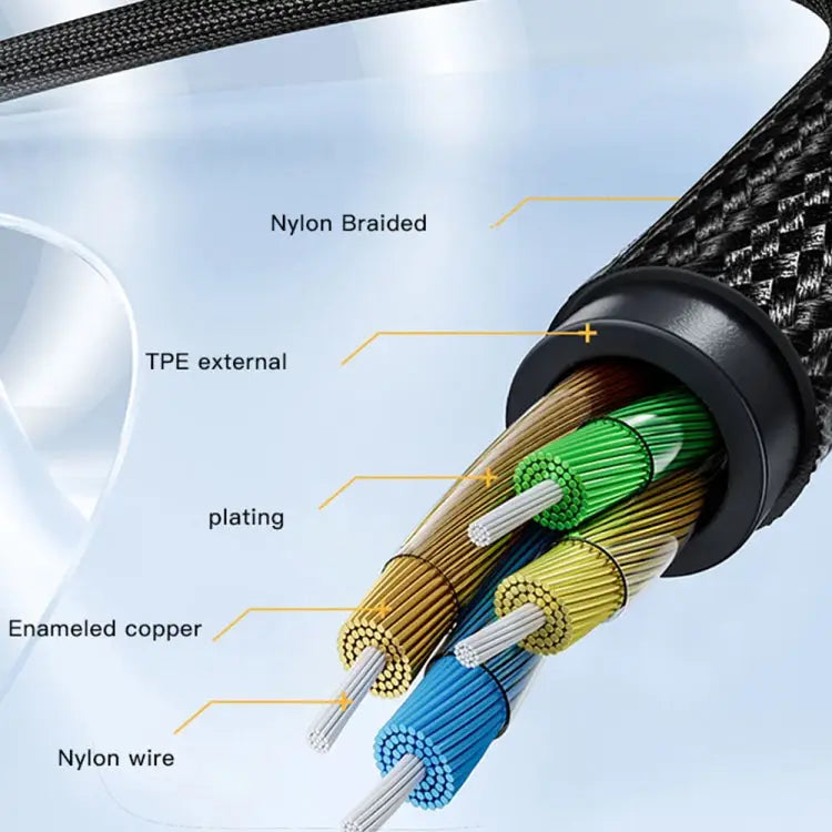 Yesido YAU37 8 Pin to 3.5mm Female Audio Adapter - YAU37