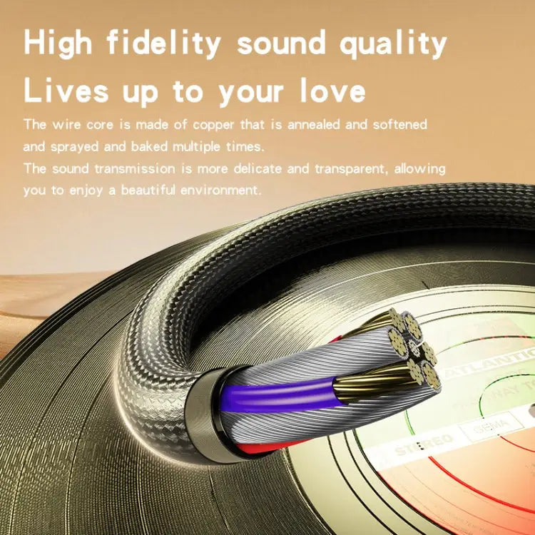 Yesido YAU43 3.5mm to 3.5mm AUX Audio Adapter Cable Length: 1m YAU43 - YAU43 - Apple Accessories