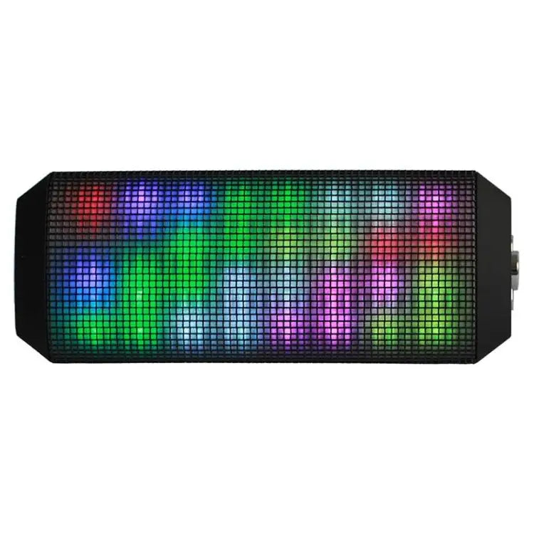 YM-339 2 x 5W Bluetooth Speaker with LED Lights Support TF Card