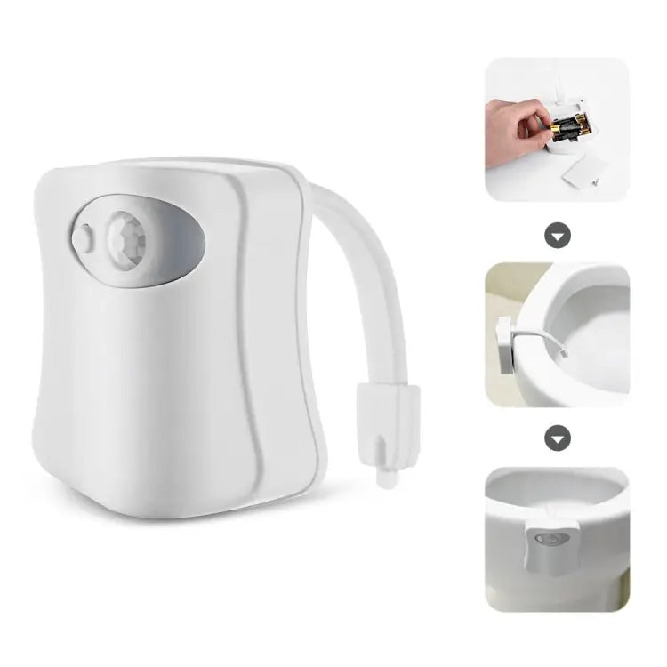 YouOKLight Motion Activated Toilet Nightlight LED Toilet Light Bathroom Washroom