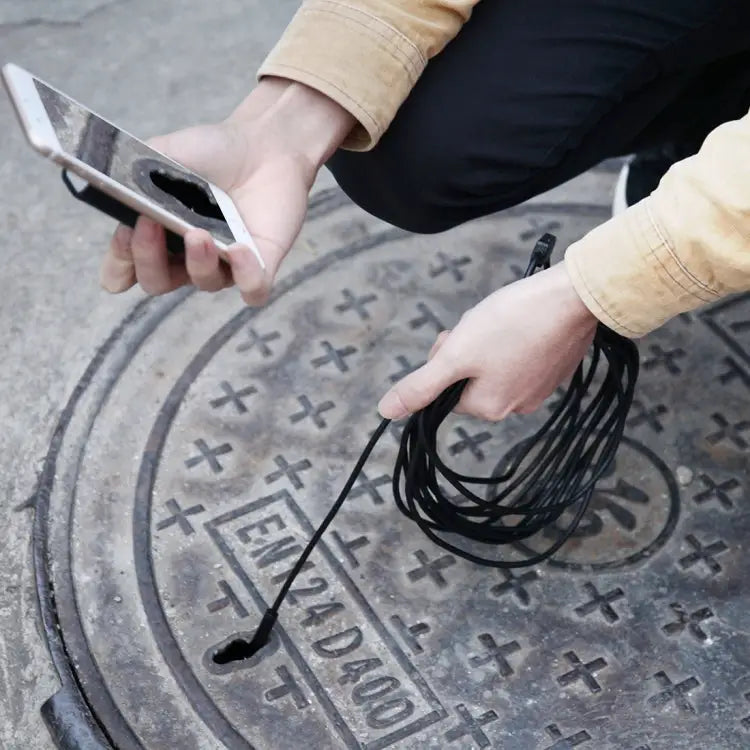 YPC110 8mm 2.0MP HD Camera WiFi Endoscope Snake Tube Inspection Camera with 8 LED Waterproof IP68 Lens Diameter: 8mm