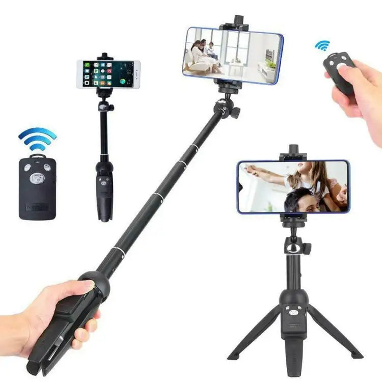Yunteng YT-9928 3 in 1 Handheld Tripod Monopod Selfie Stick Bluetooth Remote Shutter for All Smartphones