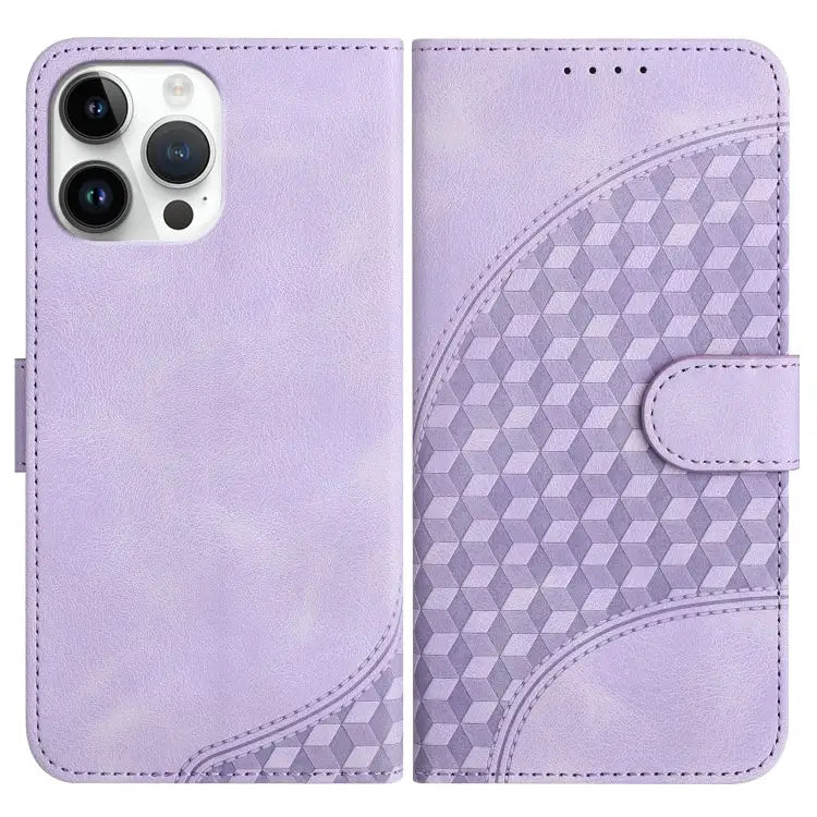 YX0060 Elephant Head Embossed Phone Leather Case with Lanyard For iPhone 13 Pro Max For iPhone 13 Pro For iPhone 13