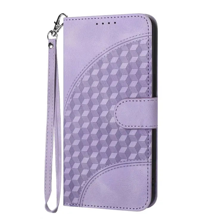 YX0060 Elephant Head Embossed Phone Leather Case with Lanyard For iPhone 15 For iPhone 14 Plus For iPhone 14 - Apple