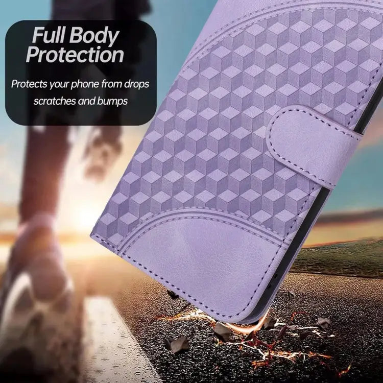 YX0060 Elephant Head Embossed Phone Leather Case with Lanyard For iPhone 16 Pro For iPhone 16 Plus For iPhone 16