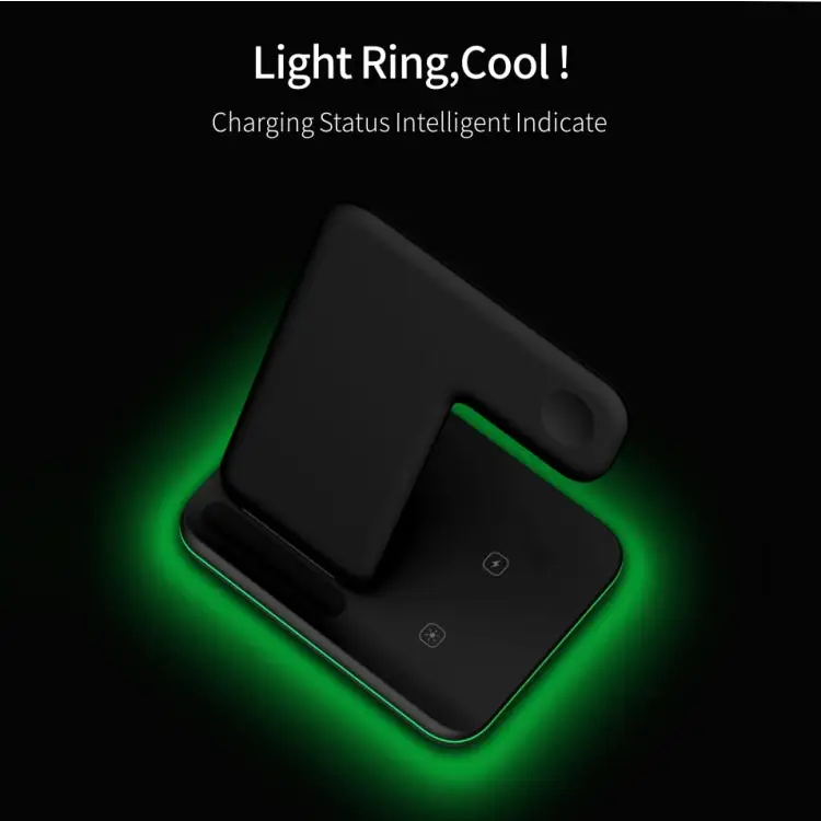 Z5A QI Vertical Magnetic Wireless Charger for Mobile Phones & Apple Watches & AirPods / Samsung Galaxy Buds / Huawei