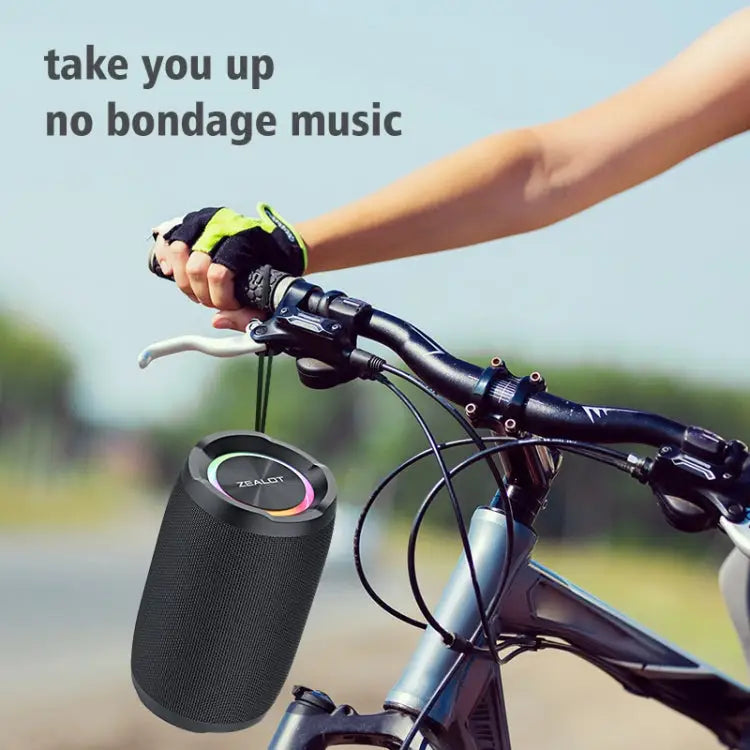 Zealot S49 Outdoor Portable Wireless Bluetooth Speaker with RGB Light S49 - S49 - Apple Accessories