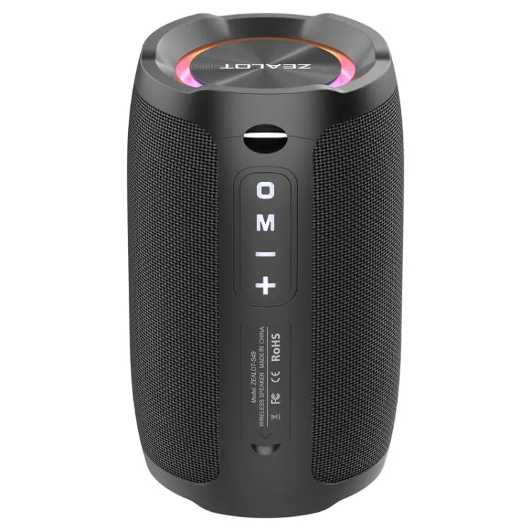 Zealot S49 Outdoor Portable Wireless Bluetooth Speaker with RGB Light S49 - S49 - Apple Accessories