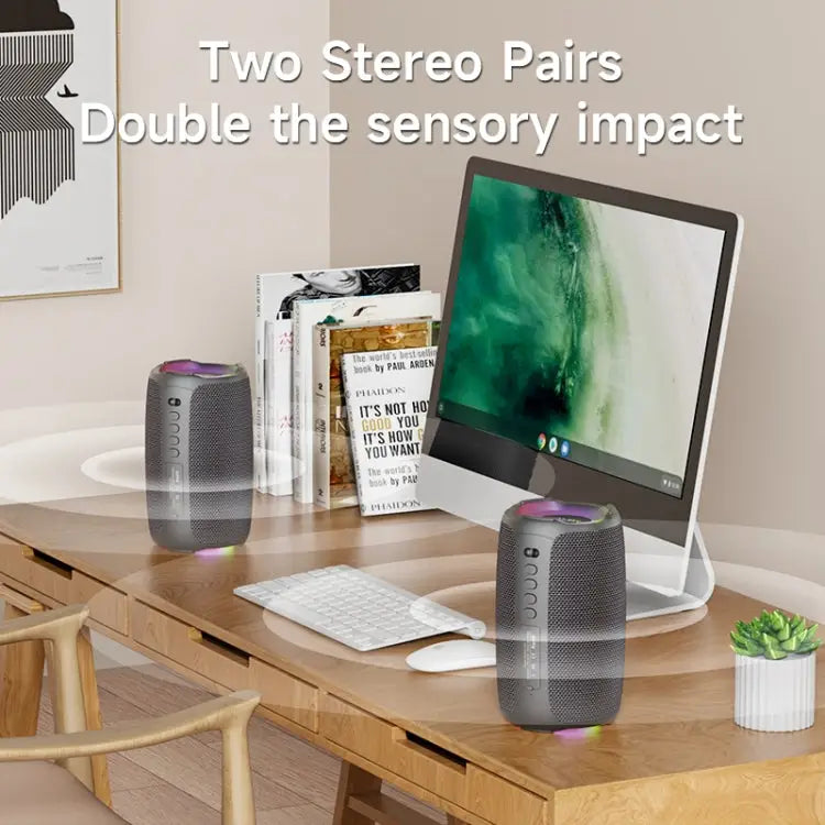 Zealot S61M RGB Rhythmic Light Karaoke Wireless Speaker Single Mic Dual Mic - Apple Accessories