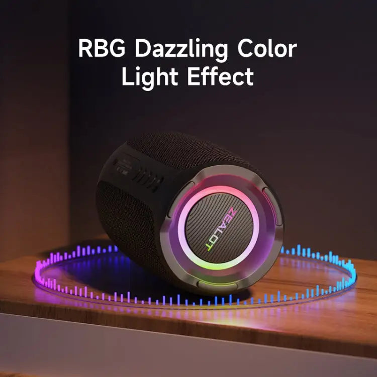 Zealot S61M RGB Rhythmic Light Karaoke Wireless Speaker Single Mic Dual Mic - Apple Accessories