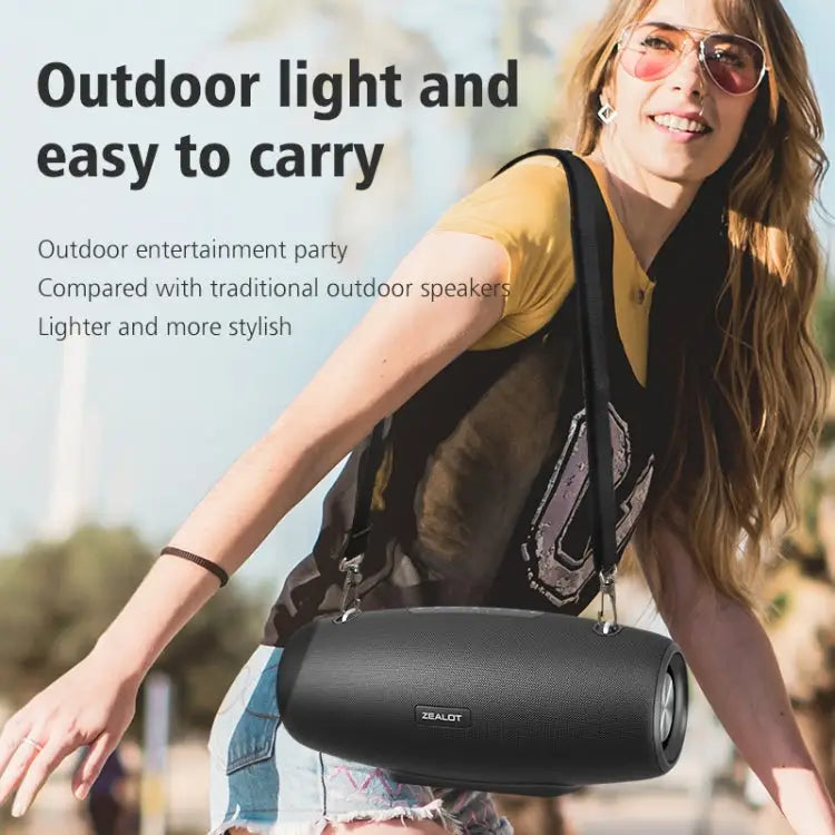Zealot S67 60W High Power Portable Wireless Bluetooth Speaker S67 - S67 - Apple Accessories