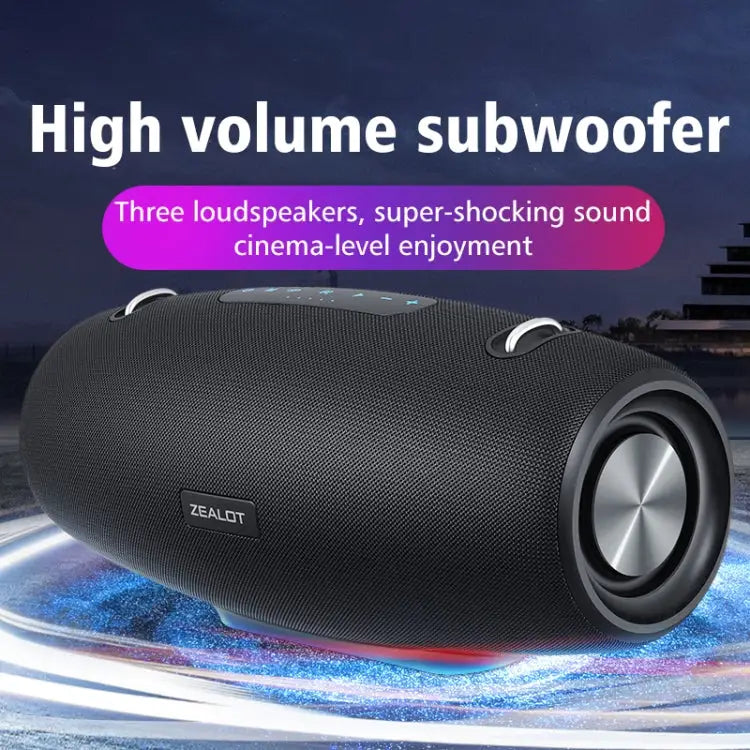 Zealot S67 60W High Power Portable Wireless Bluetooth Speaker S67 - S67 - Apple Accessories