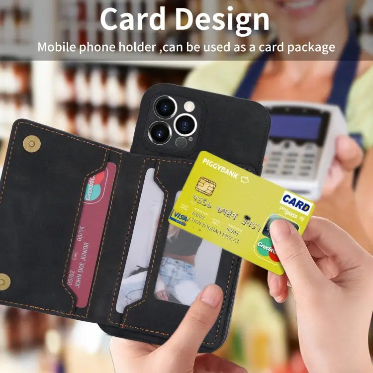 Zipper Card Holder Phone Case For iPhone 11 Pro For iPhone 11 Pro Max For iPhone X / XS For iPhone XR - Apple