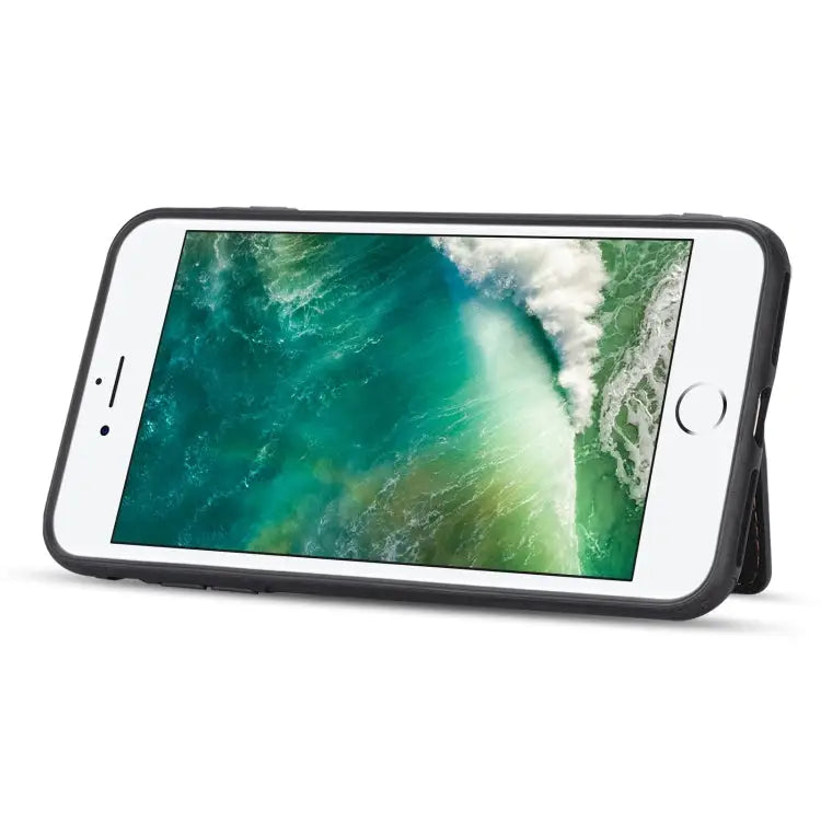 Zipper Card Holder Phone Case For iPhone XS Max For iPhone SE 2022 / 2020 / 8 / 7 For iPhone 8 Plus / 7 Plus For iPhone