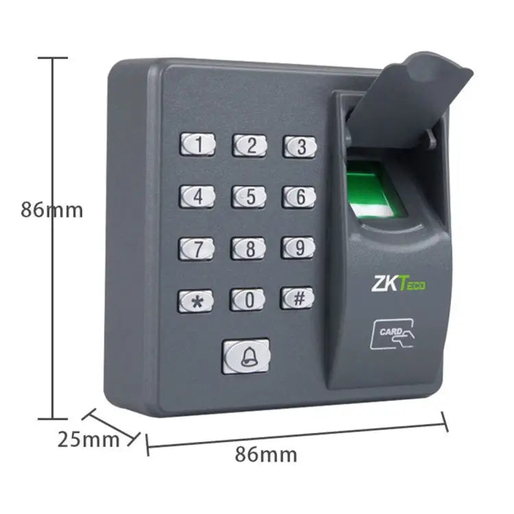 ZKTeco X6 Fingerprint Time Attendance All-in-one Password Swipe Access Control Time Attendance Machine Intelligent