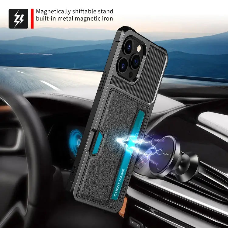 ZM02 Card Slot Holder Phone Case For iPhone 14 Pro Max For iPhone 14 Pro For iPhone 14 For iPhone 14 Plus - Apple