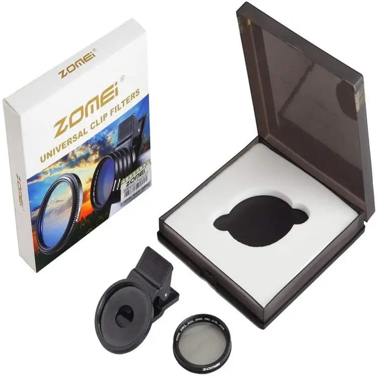 ZOMEI Camera Filter 37MM CPL Polarizer Mobile Phone External Lens - 37MM