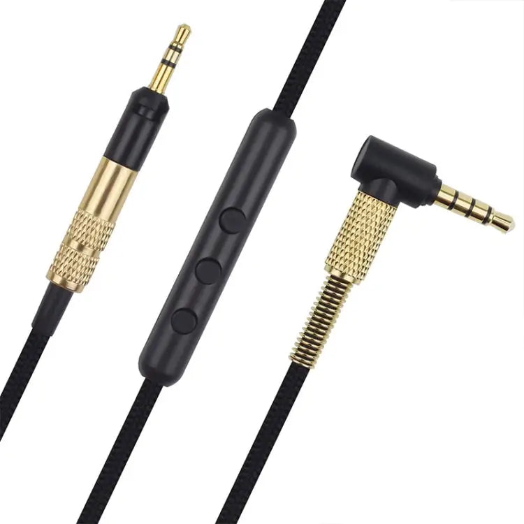 ZS0010 Wired Control Version 3.5mm to 2.5mm Headphone Cable for Sennheiser HD518 HD558 HD598 HD579 559 Wired Control