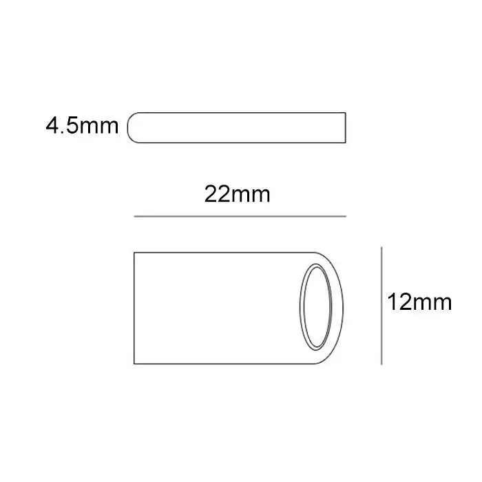 Zsuit 128GB USB 3.0 Mini Metal Ring Shape USB Flash Disk 128GB USB 3.0 - 128GB USB 3.0