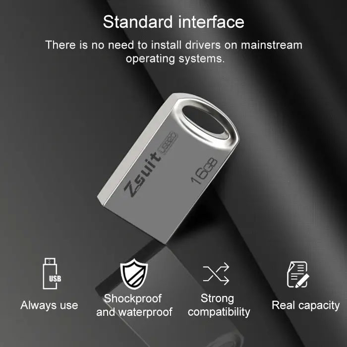 Zsuit 128GB USB 3.0 Mini Metal Ring Shape USB Flash Disk 128GB USB 3.0 - 128GB USB 3.0